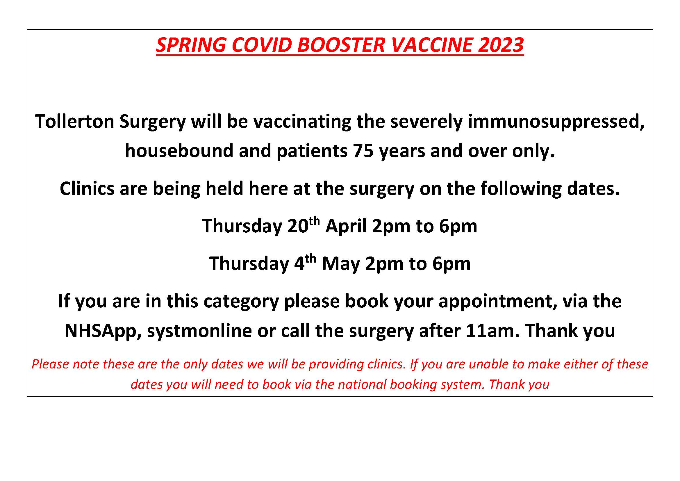 spring covid 2023 poster